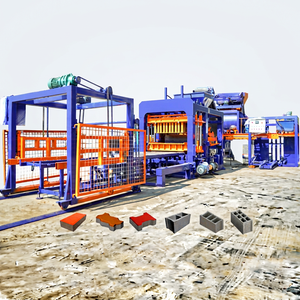 Machine à fabriquer des blocs automatiques QT10-15, ligne de production de briques en béton entièrement automatique, haute efficacité, contrôle PLC, usine chinoise - Product Image 1