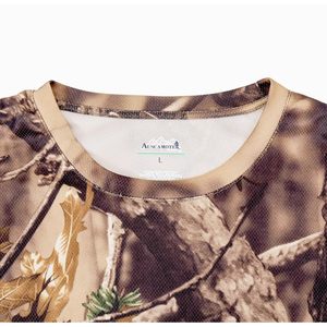 Camisa de Caza de Manga Larga Personalizada para Hombre, Transpirable, de Poliéster, Cuello Redondo, con Estampado por Sublimación - Product Image 5
