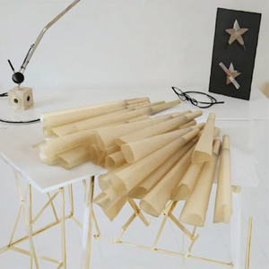 Cuộn giấy hình nón cháy chậm tùy chỉnh 1 1/4 màu nâu, kích thước king size, dùng một lần, dạng ống ngọt - Product Image 1