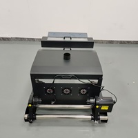 Four à séchage DTF automatique 60 cm Hy-A1 à alimentation directe usine, machine à secouer la poudre 1800W, pour imprimantes DTF à tête simple/double