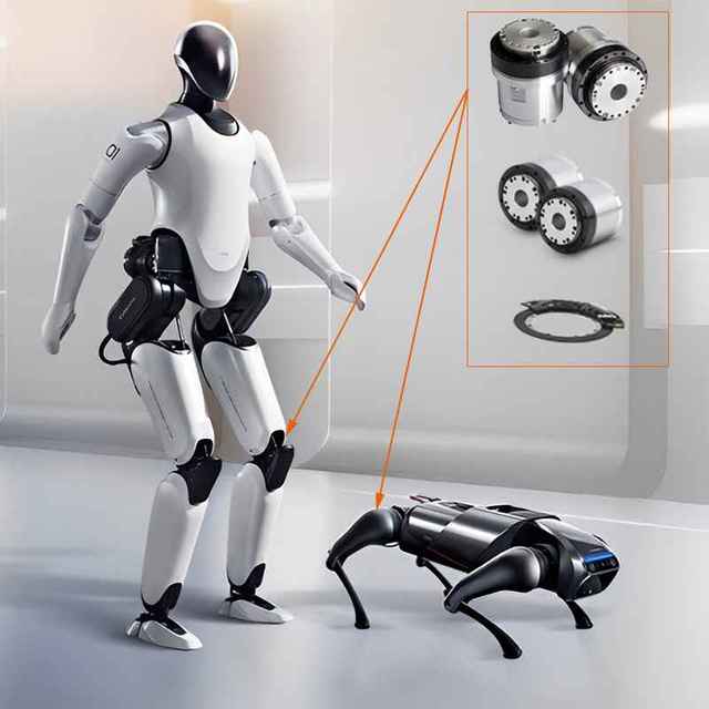 Faradyi High Precision Industrial Humanoid Robot Motor Dc Bldc Reducer Harmonic Gear Box Servo Stepper Joint Motor