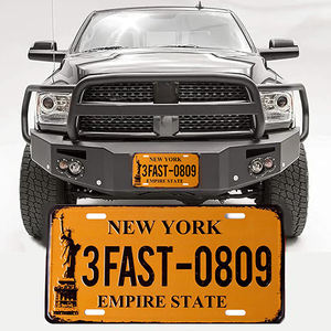 Placa de Matrícula de Aluminio Personalizada de Nueva York, EE. UU., con Logotipo en Relieve, Placa de Número de Coche, Recuerdo de <span class=keywords><strong>California</strong></span>, Placas Decorativas - Product Image 4