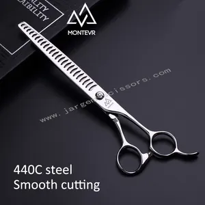 Pet Chunky 24 Teeth Scissors Pet Grooming Chunkers Thinning Dog Grooming Scissors for Pet Salon