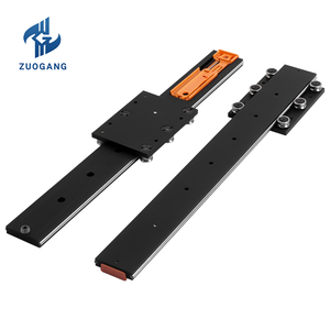 Rieles de guía de rodillos de doble eje para vitrina de lujo, toboganes montados en la parte inferior para vitrina de joyería, vitrinas - Product Image 4