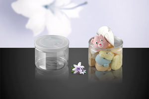 <span class=keywords><strong>Best</strong></span> Selling <span class=keywords><strong>PET</strong></span> Recipiente Plástico para Baby Food Gum Chewing Fácil Tampa Aberta Disponível 50ml 10ml Tamanhos para Açúcar Biscoito Snack - Product Image 5