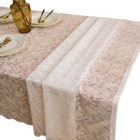 Elegante Mantel Rectangular de Encaje Blanco Calado, Estilo Nórdico Campestre, para Fiestas, Picnics, Fondo para Fotos, Decoración del Hogar