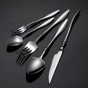 ชุดช้อนส้อมสแตนเลสพรีเมียม |   มีด ส้อม ช้อน ขัดเงาแบบมืออาชีพ 304 |   มินิมอลสมัยใหม่ ปลอดภัยสำหรับเครื่องล้างจาน - Product Image 6