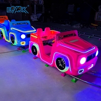 Nouveau train électrique miniature pour enfants, manège de parc d'attractions, mini-train sur rail, manèges pour enfants