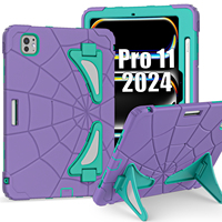 Étui robuste et résistant pour iPad Pro 11 M5 2025 M4 2024 avec béquille, sangle d'épaule, porte-stylet, design de dessin animé pour enfants OEMODM