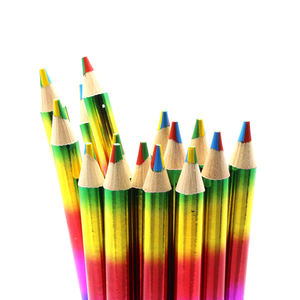 Crayons à dessin et à colorier en bois, à base d'huile, non toxiques, 24 couleurs, de bonne qualité, pour enfants et étudiants, vente en gros de fournitures scolaires - Product Image 4