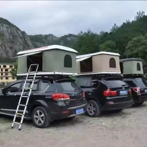 Auvent de toit rigide en toile pour SUV 4x4 tout-terrain avec tente de toit pour voiture - Product Image 4