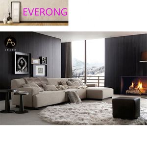 Canapé moderne <span class=keywords><strong>pas</strong></span> <span class=keywords><strong>cher</strong></span> en forme de L, en tissu velours, canapé sectionnel, canapé design italien, ensemble de meubles, canapé, salon - Product Image 3