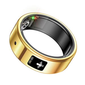 Bague Intelligente IA SR116 avec Enregistreur Vocal, Traducteur, Assistant IA, Notes de Réunion, Suivi de Santé – Bague Connectée Intelligente - Product Image 2