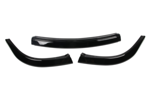 For <strong>Subaru</strong> Impreza <strong>WRX</strong> STI S204 2006-2007 Painted Black Carbon Look Front Bumper Lip Lower Spoiler Lip Protector - Product Image 3