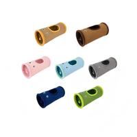 Hamac tunnel cylindrique en peluche pour petits animaux avec motif cœur, abri chaud et confortable pour hamster, petaugeur, cochon d'Inde