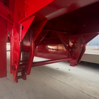 Semi-remorque plateau 2 à 4 essieux, 40 à 80 tonnes, pour le transport de conteneurs 20/40 pieds, de marchandises en vrac et de bobines d'acier, avec tête de lit avant optionnelle