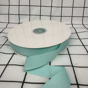 Ruban gros-grain bleu <span class=keywords><strong>vert</strong></span> turquoise haute densité en gros pour garnitures de vêtements et nœuds pour cheveux DIY - Product Image 3