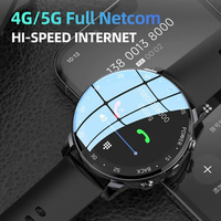 4G NET YENİ H18 Global Android Akıllı Saat Erkekler İçin Çift HD Kamera Tam Dokunmatik Ekran Kalp Ritmi IP67 Su Geçirmez Akıllı Saat 64G SIM Arama