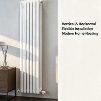 Radiateur de chauffage à eau chaude en acier SL50, radiateur vertical/horizontal de style design pour chauffage central de maison moderne