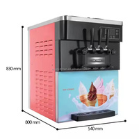 Machine à glace molle commerciale