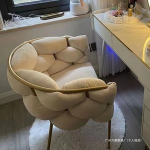 Silla Burbuja Directa de Fábrica, MOQ 1, Soporte para Muestras, Taburete Portátil KD para Maquillaje con Patas Metálicas, Asiento de Tocador a Precio Económico - Product Image 2