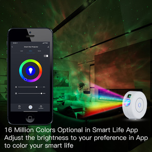 Lumière de <span class=keywords><strong>ciel</strong></span> étoilé ronde avec télécommande pour Home Cinéma Ambiance Romantique <span class=keywords><strong>Cartographie</strong></span> Tuya Wi-Fi Lampe de projection LED intelligente - Product Image 4