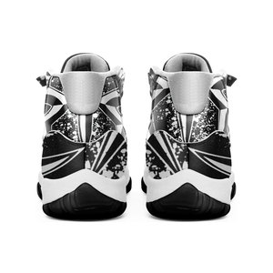 Tênis de Basquete Personalizados de Cano Alto OEM, Qualquer Cor, Impressão Personalizada, Calçados Esportivos com Cadarço para Homens e Mulheres - Product Image 5