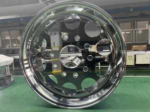 Nouveautés OVETION Cori Roue de voiture de tourisme 22,5 pouces en alliage forgé avec chambre à air pour pneu radial pour véhicule de loisirs routier - Product Image 2