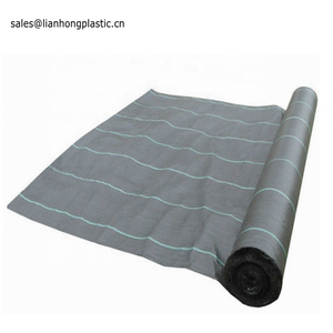 Estera de plástico para control de malas hierbas, estera de control de malas hierbas de plástico negro para cultivo, <span class=keywords><strong>malla</strong></span> de cubierta de suelo de plástico para jardín - Product Image 1