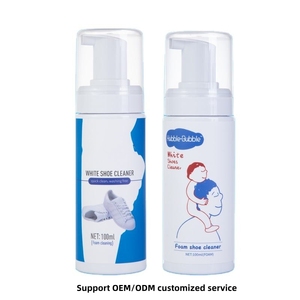 Nettoyant pour chaussures blanches sans eau 150ml, spray écologique sans rinçage, parfum frais, anti-jaunissement, nettoyant mousse sèche - Product Image 5