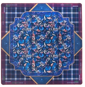 Wholesale Custom Printed Eco-friendly Waterproof Mahjong <b>Tablecloths</b> Non-slip Neoprene Rubber <b>square</b> Game Mats for Indoor Use - Product Image 6