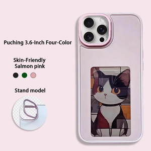 2025ใหม่เคสโทรศัพท์สมาร์ท E- Ink NFC สำหรับโทรศัพท์13 14 15 16 PRO MAX ภาพ DIY สี่สีความละเอียดมาตรฐานรูปแบบขาตั้ง - Product Image 6