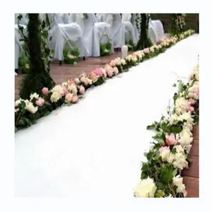 Toptan fabrika fiyat beyaz halı ayna Film halı koridor koşucu düğün süslemeleri sahne halı
