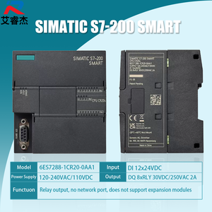 New Original Si-emens Plc Controller 6ES7288-1CR20-0AA1 SIMATIC S7-200 SMART CPU CR20s AC/DC/<b>RELAY</b> 12DI/8DO COMPACT CPU Module - Product Image 1