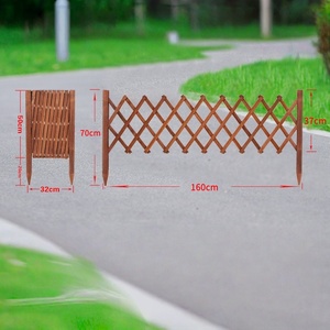 Clôture temporaire pour <span class=keywords><strong>potager</strong></span> de cour extérieure 1,8 m, cadre en <span class=keywords><strong>bois</strong></span> traité thermiquement, haute intimité, couleurs variées, facile à assembler pour - Product Image 4