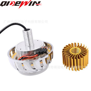 Faro LED para Motocicleta QIDEWIN, Tipo Lente, 3600LM, Aleación de Aluminio, Posición Delantera, Actualización Retrofit - Product Image 4