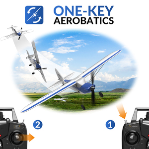 Volantex <span class=keywords><strong>RC</strong></span> huấn luyện viên máy bay 500 mm với 6-trục Con quay hồi chuyển ổn định RTF điều khiển từ xa máy bay <span class=keywords><strong>RC</strong></span> Park Flyer điện ngoài trời - Product Image 6