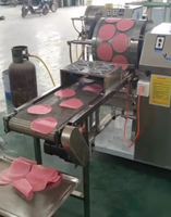 Crêpe automatique Continue Chapati Rolling Injera Crêpe Making Machine