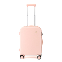 Premium-Koffer Modischer Maßgefertigter Lebendiger Bunter ABS+PC Hartschalenkoffer 4-Rad-Spinner Reißverschluss-Reisekoffer Polyester Flughafen