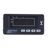 Voltímetro digital instrumentos eléctricos medidores de panel monofásico medidor de voltaje digital voltímetro