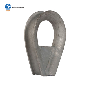 HIDEA K3 B Cantine de corde en acier doux galvanisé <span class=keywords><strong>anti</strong></span>-rouille renforcée pour corde en fibre, de 5 à 18 pouces, pour treuil et élingue marine - Product Image 4