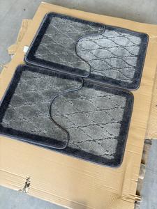 45*48 + 45*75 ס "מ גודל פוליפרופילן אמבט בעל מבנה עם חתוך לאטקס נגד החלקה בצבע אפור ללא החלקה אישית גודל וצבע - Product Image 4