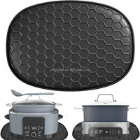 Tapis en silicone 2026 pour Ninja Foodi Possible Cooker Pro 8.5 Qt, Slow Cooker Crock Ninja Pro 6.5 QT, protection de comptoir de cuisine