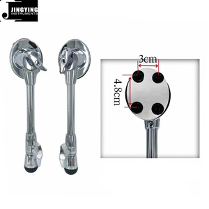 Jingying 2025 Vente en gros d'usine Pieds fixes pour grosse caisse en alliage <span class=keywords><strong>de</strong></span> zinc Épines <span class=keywords><strong>de</strong></span> grosse caisse Pièces et accessoires <span class=keywords><strong>de</strong></span> batterie - Product Image 4