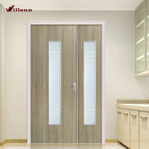 Porte de salle de classe d'école en bois MDF, écologique, horizontale, intérieur simple - Product Image 5