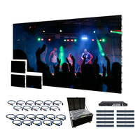 Panneau d'affichage de location LED extérieur P3.91 empilable panneau mural vidéo géant pour concert suspendu