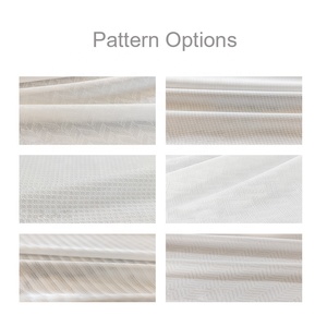 Innermor Super doux grande sensation <span class=keywords><strong>de</strong></span> main rideaux en Tulle blanc pour la décoration <span class=keywords><strong>de</strong></span> salon <span class=keywords><strong>voile</strong></span> moderne en mousseline <span class=keywords><strong>de</strong></span> soie solide <span class=keywords><strong>Voile</strong></span> transparent - Product Image 6