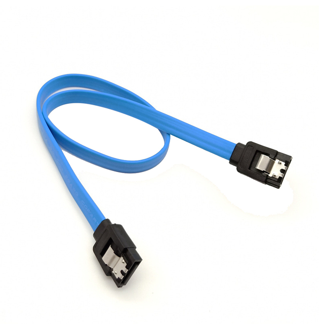 TISHRIC SATA 3.0 III Hard Disk Drive Data Cable HDD SSD Cord Line 7Pin Sata Cable 6Gbps 40CM Dual Straight Cable for SATA Device