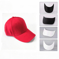 Visière de casquette en PE sur mesure, feuille plastique pliable pour bord de chapeau avec service de découpe, directement de l'usine pour la fabrication de casquettes
