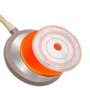 Poêle à crêpes professionnelle de 8/10/12 pouces en aluminium moulé avec revêtement céramique antiadhésif, poêle à dosa tawa avec poignée <span class=keywords><strong>amovible</strong></span> - Product Image 6